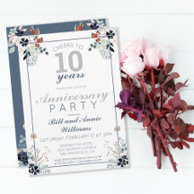 10e Anniversaire de Mariage Félicitations pour 10
