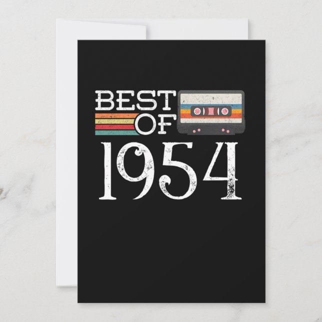 Invitation 1954 Vintage 66 (Devant)