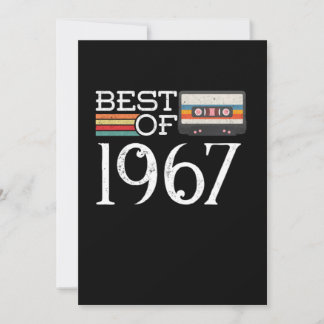 Invitation 1967 Vintage 53 e Anniversaire Cadeau Cadeau