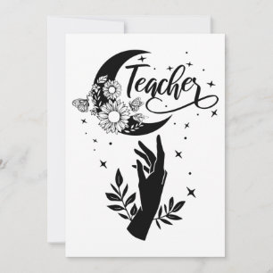 Invitation 1- Chemise d'enseignant inspirante, Enseignant min