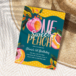 Invitation 1er anniversaire de One Sweet Peach