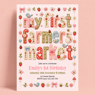Invitation 1er Marché Anniversaire des Producteurs