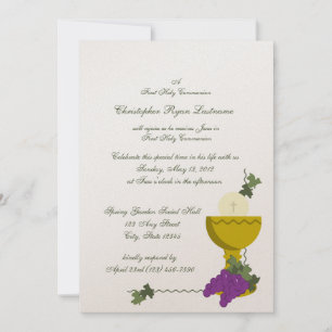 Invitation 1ère Chalice communion