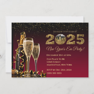 Invitation 2025 Soirée de la Saint-Sylvestre-Ball-NYC-