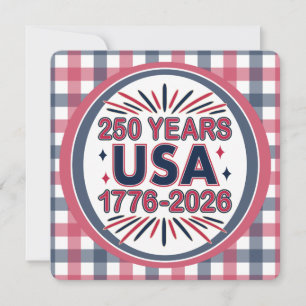 Invitation 250 ans USA   Semiquinentenaire 1776-2026