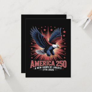 Invitation 250e anniversaire de l'Amérique
