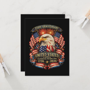 Invitation 250e anniversaire de l'indépendance des États-Unis