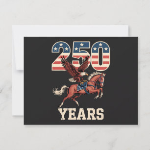 Invitation 250e anniversaire des États-Unis