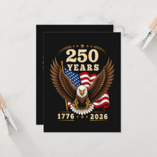 Invitation 250e anniversaire USA 250 ans 1776-2026
