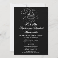 25 Ans Ensemble Fête d'anniversaire de mariage de