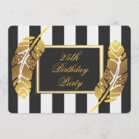 25e Anniversaire Plumes d'or Blancs noirs