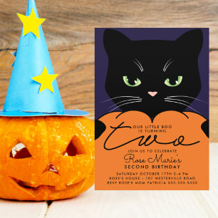 Invitation 2E FÊTE D'ANNIVERSAIRE   Notre Petit Boo