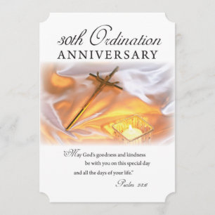 Invitation 30e anniversaire d'Ordination, Cross Ca