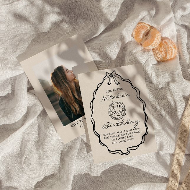 Invitation 30e Fête d'anniversaire de la coquette à main (Créateur téléchargé)