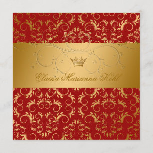 Invitation 311-Golden devinent le bonbon rouge 16 à merise