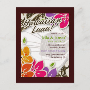 Invitation 311 Hawaiian Heaven Marron