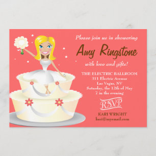 Invitation 311 melon de chèvrefeuille de blonde de Mlle