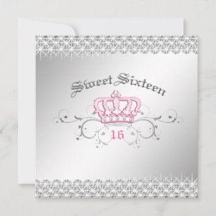 Invitation 311-Reine pour une journée   Douce Seize