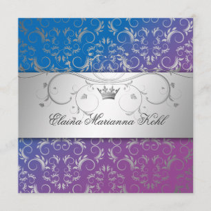 Invitation 311-Silver devinent le bonbon bleu 16 à bonheur