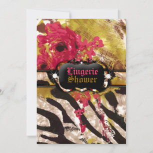 Invitation 311-Tigre / Zebra Rose Lingerie