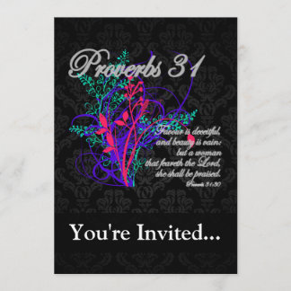 Invitation 31 femmes chrétiennes de la Bible