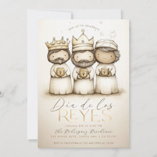 Invitation 3 Kings Day Mexican Día De Los Reyes Party