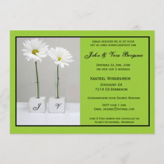 Invitation 40e anniversaire de mariage