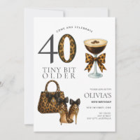 40e anniversaire moderne, Impression de léopard à