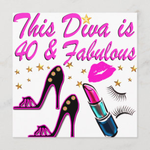 INVITATION 40E PARTIE DIVA