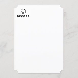 Invitation 4,5 po x 6,25 po