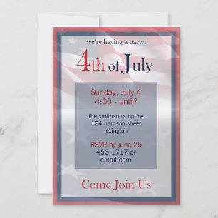 Invitation 4 juillet