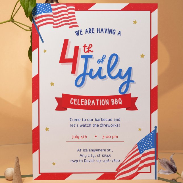 Invitation 4 juillet (Créateur téléchargé)