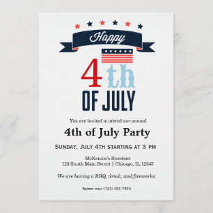 Invitation 4 juillet