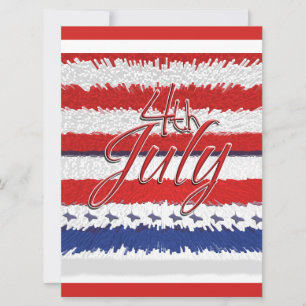 Invitation 4 juillet Fête de l'Indépendance