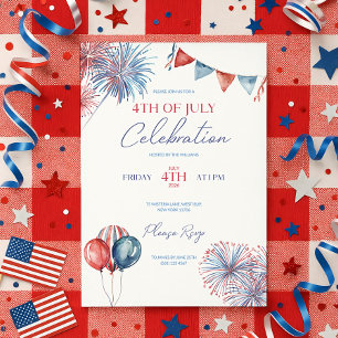 Invitation 4 juillet Fête du Modèle de l'invitation