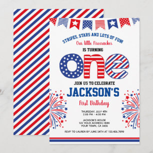 Invitation 4 juillet, Firecracker