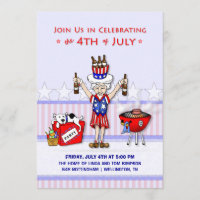 4 juillet - Oncle Sam Party BBQ