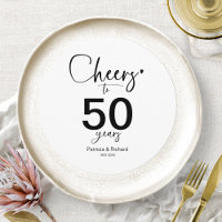 50 ans Mariage Anniversaire Plaque de chargement I