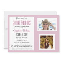 50 et Fabulous Party Photos