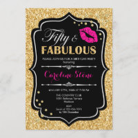 50e anniversaire - Cinquante fabuleux or noir rose