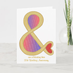 Invitation 50e anniversaire de l'or Invitations, et & signatu