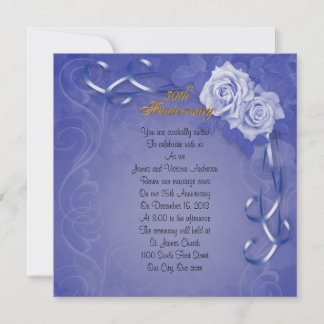 Invitation 50e anniversaire de mariage renouvellement de vœux