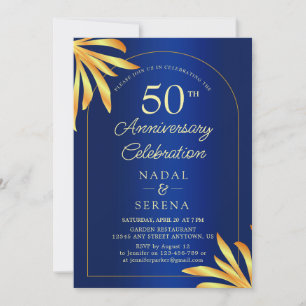 Invitation 50e anniversaire du Mariage