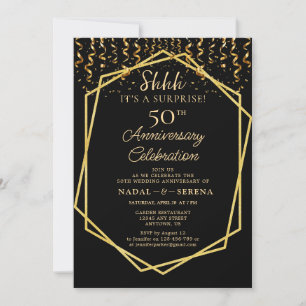 Invitation 50e anniversaire du Mariage surprise