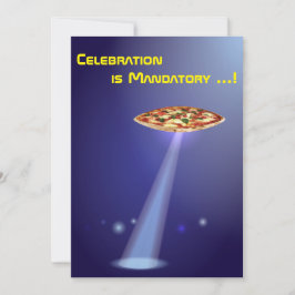 Invitation 50e anniversaire 👽 enlèvement d'Alien de l'OVNI