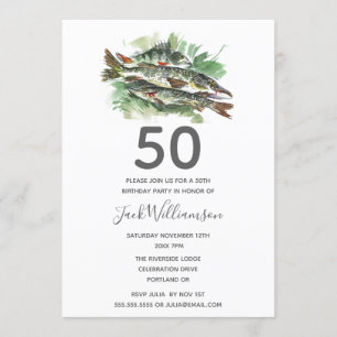 Invitation 50e anniversaire   Fête de pêche du poisson parti