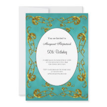 50e Anniversaire Gold Turquoise classique