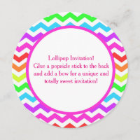 Invitation 5,25 x d'anniversaire de lucette cercle