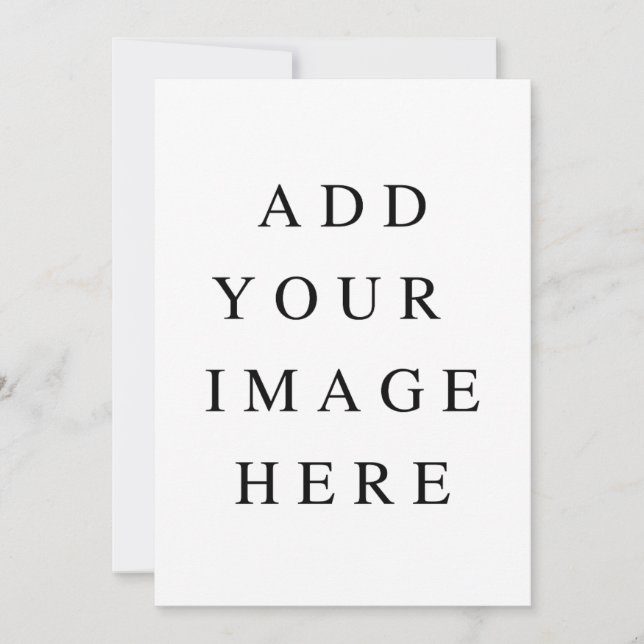 Invitation 5 x 7 en impression personnalisée (Devant)