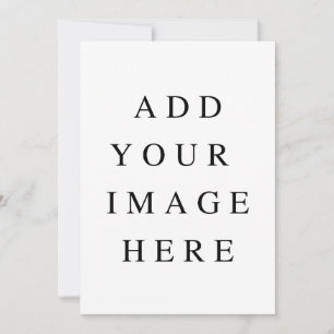 Invitation 5 x 7 en impression personnalisée